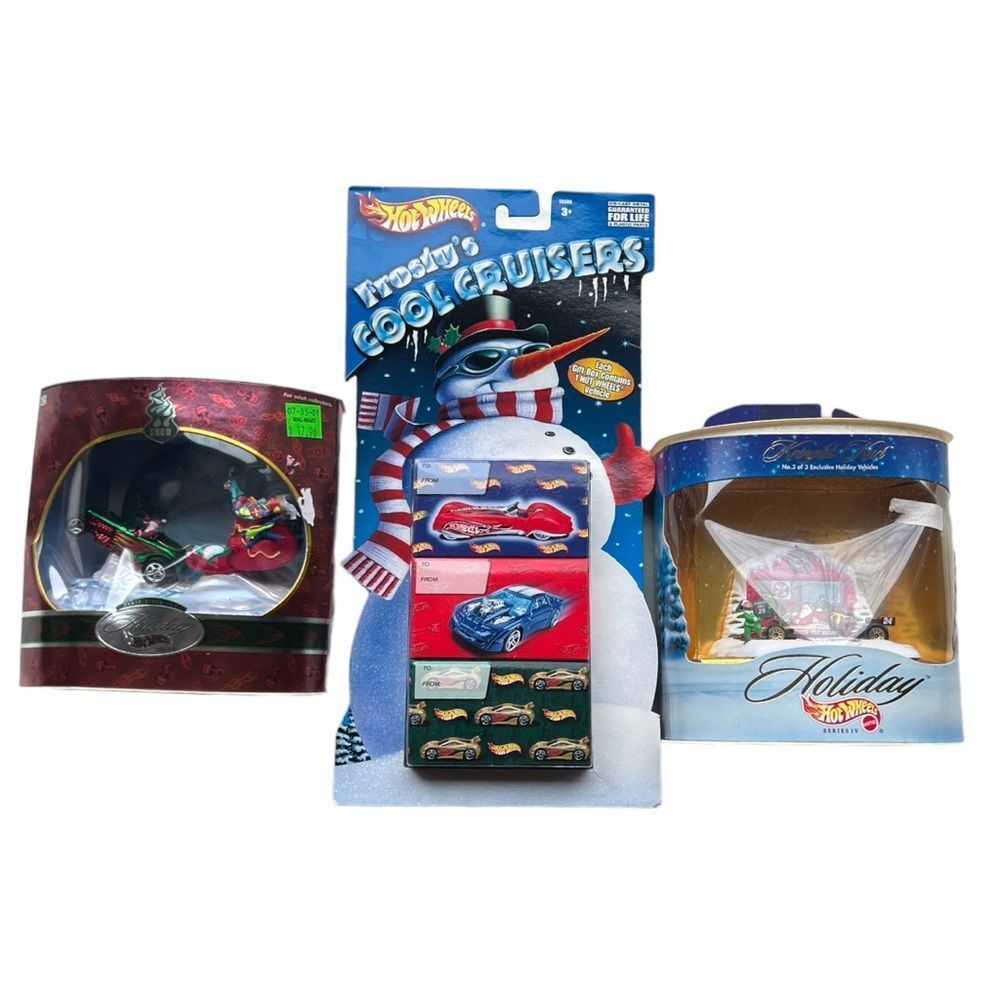 Y2K Christmas Hot wheels 1998-2002